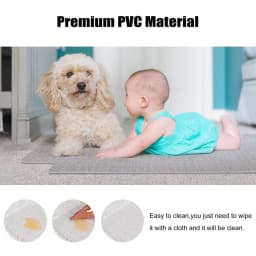 Office Home Chairmat Chair Mat PVC For Carpet Soft Floor Protector Computer Work 120x90CM Clear PVC Desk Chair Mat