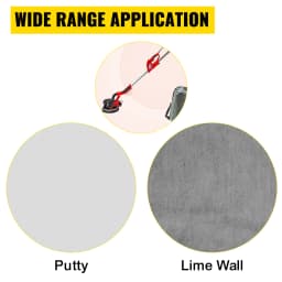 SucceBuy 850W Drywall Sander Variable Speed 800-1750RPM Electric Drywall Sander Foldable Sheetrock Sander with Telescope Handle