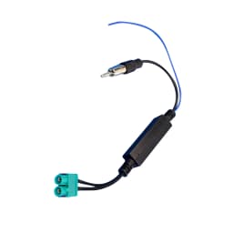 Car Dual FAKRA RF Radio Antenna Adapter With Amplifier For Volkswagen Dual Head Radio Antenna Conversion Head Auto Accessories