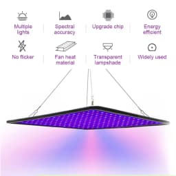 225pcs LED Grow Light Hydroponic Full Spectrum Indoor Veg Flower Plant Lamp