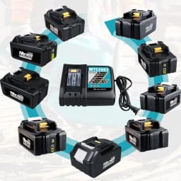 VANON DC18RC Rapid Car 14.4V-18V Battery Charger Replace for Makita BL1850 BL1840B BL1820 BL1815 BL1890 Cordles Tool Battery pin