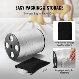 SucceBuy Polyester Pull Tape Mule Flat Rope Printed Webbing Cable Pulling Tape for Packaging Gardening Electrical Conduit Work