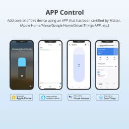 Zemismart Matter WiFi Smart Electric Curtain Motor with Curtain Rail Track Wall Work with Homekit Smartthings Alexa Google Home