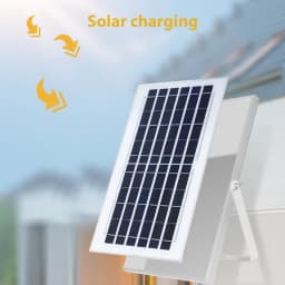 LED Solar Flood Light Sensor Street Outdoor Garden With Remote Control Security Dual Lights