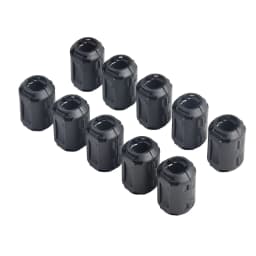 10Pcs TDK Ferrite Core Choke Clip Noise Suppressor Filter Ring Cable Clamp RFI EMI For Audio/Video Cables Power Cord