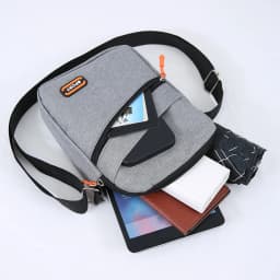 Men's Bag Large Capacity Single Shoulder Bag Waterproof And Wear-resistant Backpack Multiple Pockets For Business