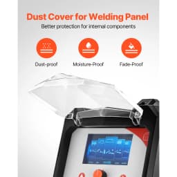 succebuy TIG Welder200A6-In-1Aluminum Welding Machine AC/ TIG/DC Pulse Spot MMA Stick Electric Welder with Synergic Control IGBT