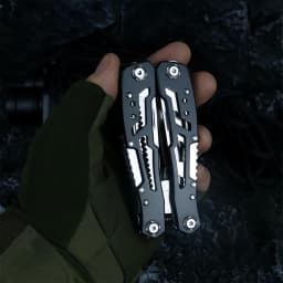 Multitool Steel Plier Folding Pliers All In one Camping Hiking Pocket Tool Set