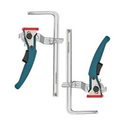 Allsome 2pcs Ratcheting Table Clamp, Quick Release Clamp For MFT and Guide Rail System, Bar Clamp