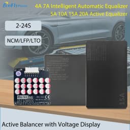 4A 5A 7A 10A 15A 20A Active Equalizer Balancer 2S-24S Cells Balancer Lifepo4 Lipo LTO Battery Energy Capacitor Lithium Pack