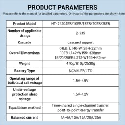 4A 5A 7A 10A 15A 20A Active Equalizer Balancer 2S-24S Cells Balancer Lifepo4 Lipo LTO Battery Energy Capacitor Lithium Pack