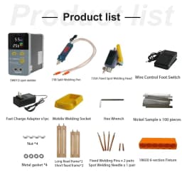 Battery Spot Welder 10.6 KW 14.5KW 21KW 36KW 42KW High Power Welding Precision Pulse Spot Welder Portable Spot Welder