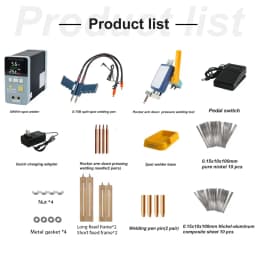 Battery Spot Welder 10.6 KW 14.5KW 21KW 36KW 42KW High Power Welding Precision Pulse Spot Welder Portable Spot Welder