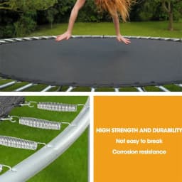 Heavy Duty Trampoline Steel Springs Replacement Repair Spring Mat Accessories