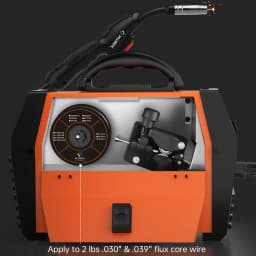HITBOX HBM1200 Semi-Automatic MIG Welder with Synergy Tool 3 in 1 Stick ARC MMA Gasless MIG Lift TIG IGBT Inverter Welding Machine for 0.8/1.0mm Flux Core Wire