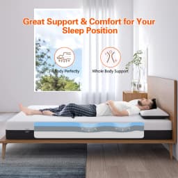 Duchess Mattress Queen Double Single Bed Mattresses Gel Memory Foam Free Pillow