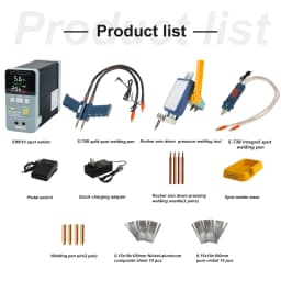 11.6KW 21KW 36KW 42KW Lithium Battery Spot Welding Machine Large Single Battery Aluminum to Nickel Portable High Power Pulse Han