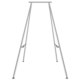 SucceBuy9.67 ft Aerial Yoga Frame Max 551.15 lbs Load Chrome-Plated Steel Pipe Inversion Yoga Swing Stand
