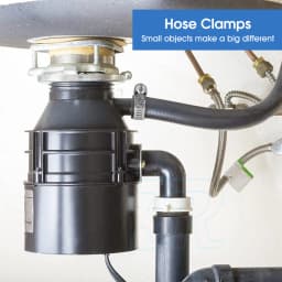 91x Stainless Steel Hose Clamps Clips Adjustable Range Worm Gear Pipe Clamp
