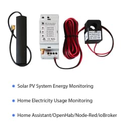 Bi-Directional Single Phase WiFi Energy Meter,MQTT,150A,Din Rail,Home-Assistant,Solar PV system ,Lifetime Basic Cloud Service