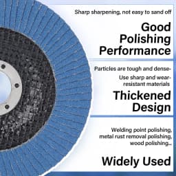 10pcs Angle Grinder Sanding Discs 5" 125mm Grit Grinding Wheel Flap Discs Metal Plastic Wood Removal Abrasive Tool For Finishing
