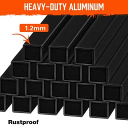 PORIYA 3.7M Multi Purpose Ladder Aluminium Folding Extension Adjustable Step New Fold