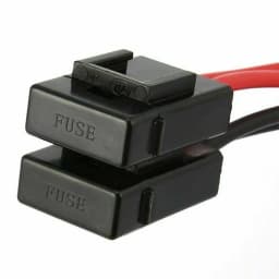 3.28ft/1m 12~14V 4 Pin 12AWG 30A Blade Fuse DC Power Cable Cord For Yaesu FT-450D FT-950 FT-891 FT-991 FTDX-1200 FTDX-3000