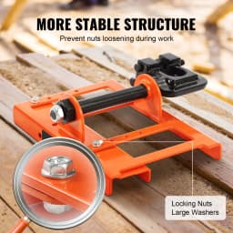 SucceBuy Chainsaw Mill Vertical Lumber Cutting Guide with 2"-6" Cutting Width Timber Chainsaw Attachment for Cedar Walnut Oak