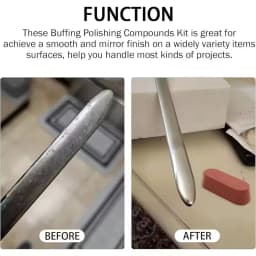 3Pcs 30g Metal Polishing Compound Kit for Buffing Stainless Steel Wheel Jewelry Aluminum Buffing Compound Bars Set