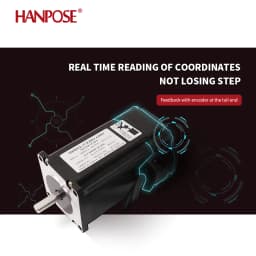 HANPOSE NEMA23 57EH83A4001+CL57 Stepper Motor 57x83mm 4.0A 2.6N.m  for CNC milling machine Closed Loop stepper motor