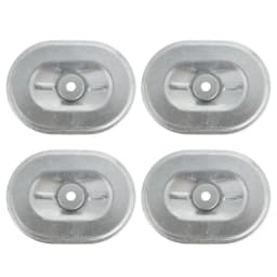 4 Pack 17210-ZE1-505 Air Filter Replacement for GX160 GX200 GX140