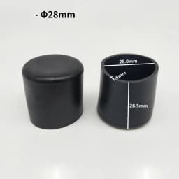 40PCS Rubber Furniture Table Chair Feet Leg Pads Tile Floor Protectors Cover