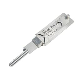 10-1pcs SS001 Pro Stainless Steel Key Decoder 2 In 1 Precision Hook & Pick Set Lock Decoder O-ring Pickup Kit Maintenance Tools