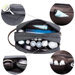 Waterproof Mens Toiletry Bag Travel Wash Case Shower Bathroom Cosmetic Storage