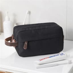 Waterproof Mens Toiletry Bag Travel Wash Case Shower Bathroom Cosmetic Storage
