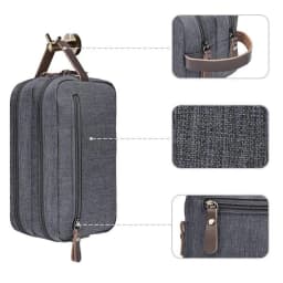 Waterproof Mens Toiletry Bag Travel Wash Case Shower Bathroom Cosmetic Storage