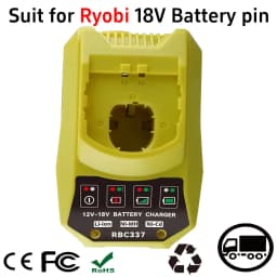 P117 18V 100% New MAX Battery Charger Replace for Ryobi P102 P104 P105 P106 P108 Tool Battery pin