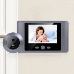 Mini Peephole Smart Wireless Door Viewer Camera PIR Motion Detection Smart Peephole Video Doorbell 2000mAh Digital Door Viewer