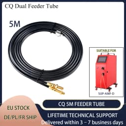 SUP Wire Feeding Tube Guide 5m Aluminum Welder Wire Graphite Hose Welding Machine Automatic Dual Wire Feed Machine Accessories
