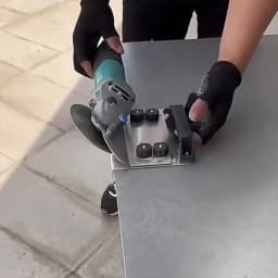 Angle Grinder Stand for Tile 45° Chamfer Cutting Ceramic Stone Chamfering Tool