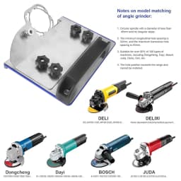 Angle Grinder Stand for Tile 45° Chamfer Cutting Ceramic Stone Chamfering Tool