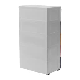 5 Drawers Storage Cabinet with Wheels Plastic Drawers Dresser Closet Drawers Tall Dresser Organizer for Clothes 17.1*11.4*31.5in