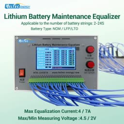 Heltec 24S Automatic Equalizer Li-ion LiFePO4 Battery Voltage Tester & Repair 3A 4A 7A Lithium Cell Discharge Balancer