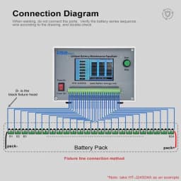 Heltec 24S Automatic Equalizer Li-ion LiFePO4 Battery Voltage Tester & Repair 3A 4A 7A Lithium Cell Discharge Balancer
