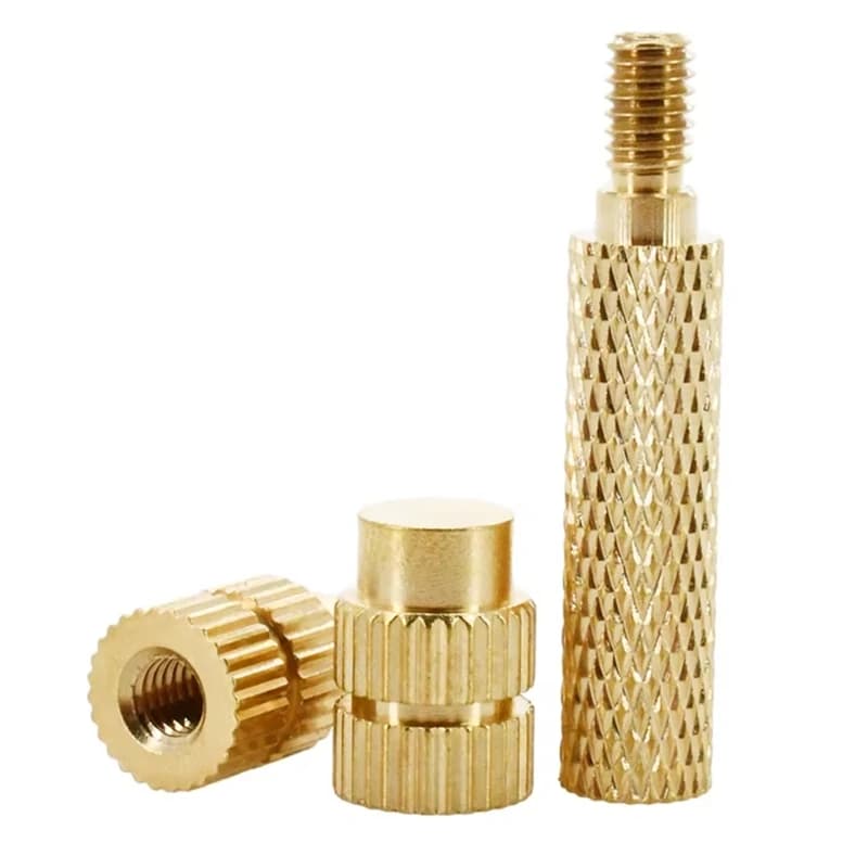 Heat Set Insert Tool M2-M8 Hot Melt Brass Knurled Nut Embedded Insertion Tip Press Adapter TS100/TS101 Soldering Iron