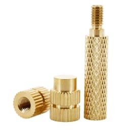 Heat Set Insert Tool M2-M8 Hot Melt Brass Knurled Nut Embedded Insertion Tip Press Adapter TS100/TS101 Soldering Iron