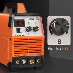 HITBOX TIG200 2 in 1 Welding Machine MMA/HF TIG Arc Force Hot Start IGBT Inverter Stick Welder for Outdoor Home DIY 220V AU Plug