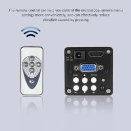 YIZHAN 13MP Full HD HDMI Camera VGA Port Industrial Microscope Zoom 150X Lens Adjustable Metal Arm Stand Bracket For Soldering