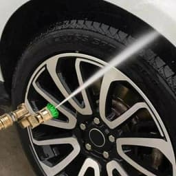 5Pcs 1/4" Quick Connect Spray Nozzle High Power Kit Pressure Washer Spray Nozzles Tips For Car Foam Lance Gun 3600 PSI 5 Colors