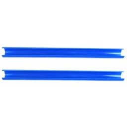 2Pcs For BMW Car Plastic Front Grill Stripes Kidney Grille Insert Trim For BMW 1/2/3/4/5/6/7 Series F20 F22 F30 F32 Accessories